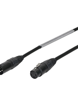 LEDJ 1m 3-Pin Male XLR - 3-Pin Female XLR DMX Cable
