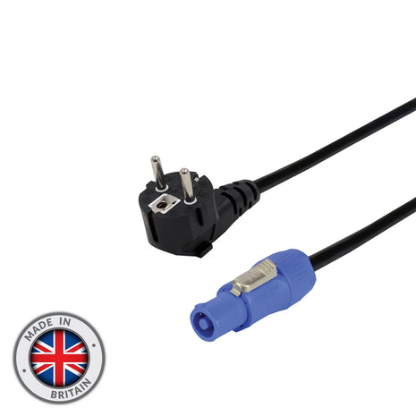Elumen8 1.5m Schuko - Neutrik powerCON Cable