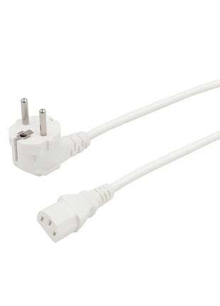 LEDJ 1.2m Schuko - IEC Cable (White Sheath)