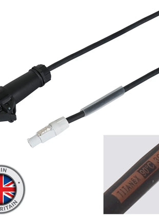 Elumen8 1m 2.5mm powerCON - 16A Female Mennekes Cable