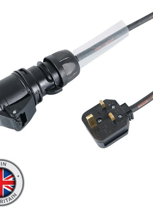 Elumen8 1m 1.5mm 13A UK Plug - 16A Female Cable