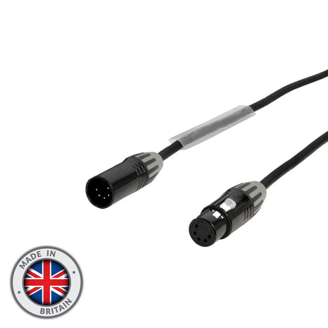 Elumen8 10m 5-Pin Seetronic Male XLR - 5-Pin Female XLR eLumen8 DMX Cable