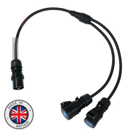 Elumen8 Moulded Y Split - 2.5mm 16A Connectors
