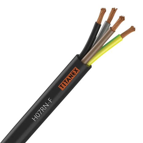 Titanex H07RN-F 1.5mm 4 Core Rubber Cable 100m
