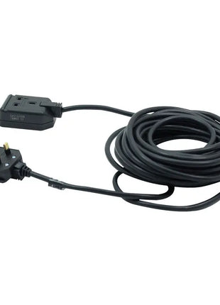 Masterplug 1 Gang 10m 13A HD Mains Extension Lead Black (EXS13110B)