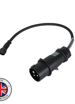 Elumen8 0.35m 16A Mennekes Plug to Hydralock Power Female Cable