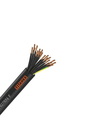 Titanex H07RN-F 2.5mm 18 Core Rubber Cable 100m