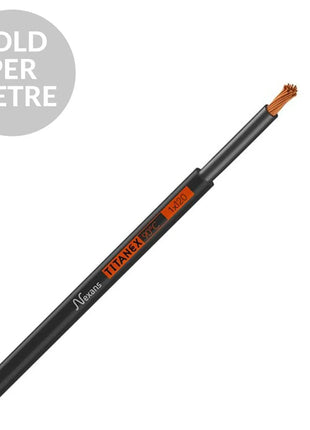 Titanex H07RN-F 25mm 1 Core Rubber Cable - Cut Length