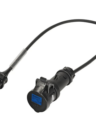 Elumen8 1m Schuko Plug to Mennekes 16A Black Socket Cable