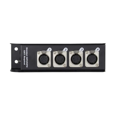LEDJ etherCON to DMX Multicore Adaptor 5-Pin Female XLR Sockets