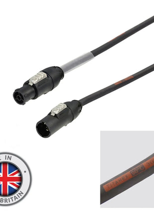  10m Neutrik powerCON TRUE1 TOP Cable – 1.5mm H07RN-F