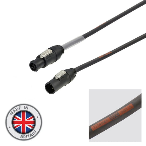  10m Neutrik powerCON TRUE1 TOP Cable – 1.5mm H07RN-F