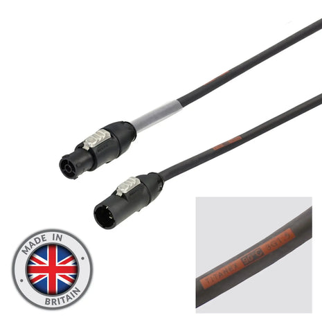  20m Neutrik powerCON TRUE1 TOP Cable – 1.5mm H07RN-F