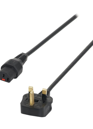 IEC LOCK 3m 13A – C13 IEC Lock Cable (5A Fuse) PC936