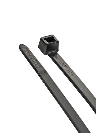 HellermanTyton Cable Ties 200 x 4.6mm Black UB200C-B (Pack 100)