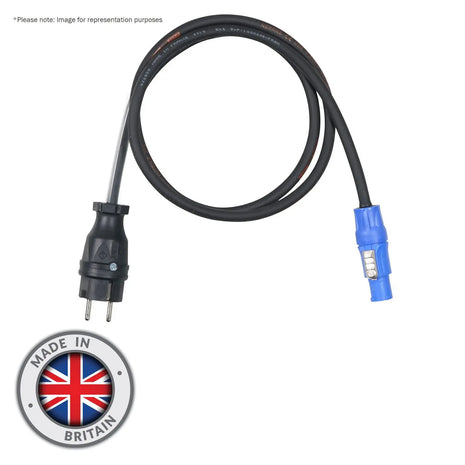 Elumen8 2m PCE Schuko - Neutrik powerCON Cable - 1.5mm H07RN-F