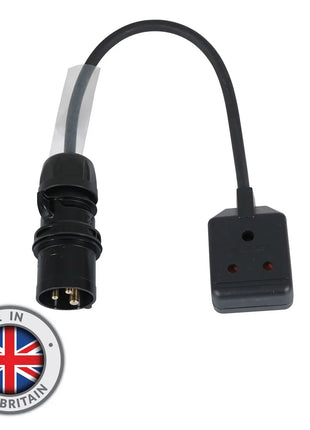 Elumen8 0.35m 1.5mm 16A Male – 15A Female Adaptor Cable