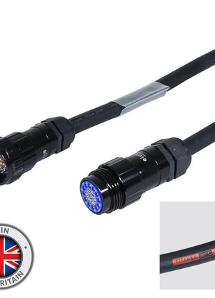 Elumen8 10m Socapex 19-Pin Male - Female Titanex 2.5mm Cable