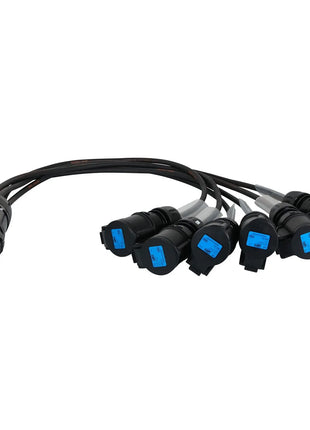  Socapex 19-Pin Male - 16A Female 1.5mm Fan-Out Cable