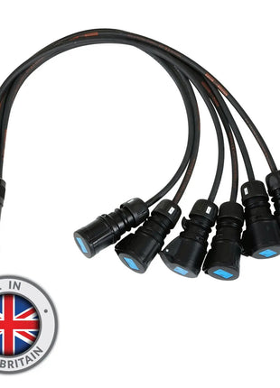  Socapex 19-Pin Male - 16A Female 2.5mm Fan-Out Cable