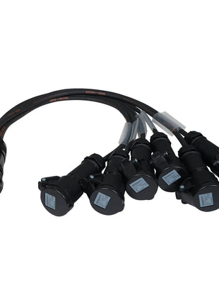  Socapex 19-Pin Male - 16A Mennekes Female 2.5mm Fan-Out Cable