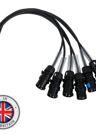  16A Male - Socapex 19-Pin Female 1.5mm Fan-In  Cable