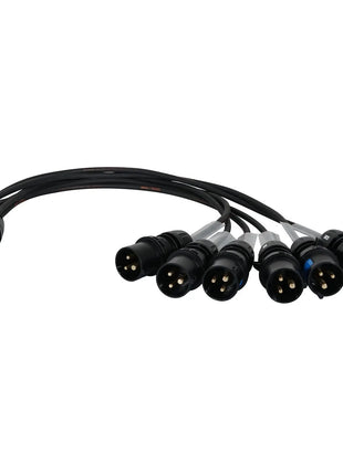  16A Male - Socapex 19-Pin Female 1.5mm Fan-In  Cable