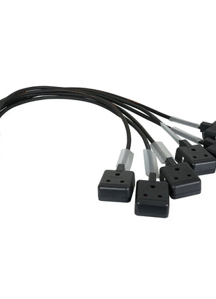  Socapex 19-Pin Male - 15A Female 1.5mm Fan-Out Cable