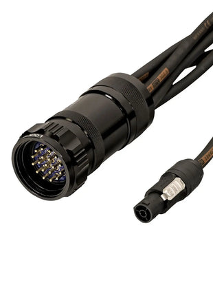  Socapex 19-Pin Male - powerCON TrRUE1 2.5mm Staggered Fan-Out Cable