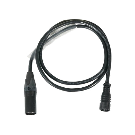 LEDJ 1m DMX Neutrik XLR 3-Pin Male – Hydralock Female Cable