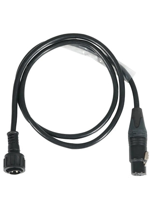 LEDJ 1m DMX Hydralock Male to Neutrik XLR 3-Pin Female Cable