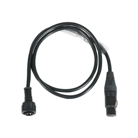 LEDJ 1m DMX Hydralock Male to Neutrik XLR 3-Pin Female Cable