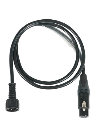LEDJ 1m DMX Hydralock Male to Neutrik XLR 5-Pin Female Cable