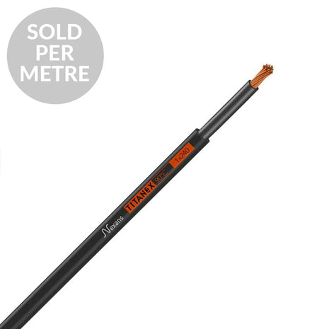 Titanex H07RN-F 240mm 1 Core Rubber Cable - Cut Length