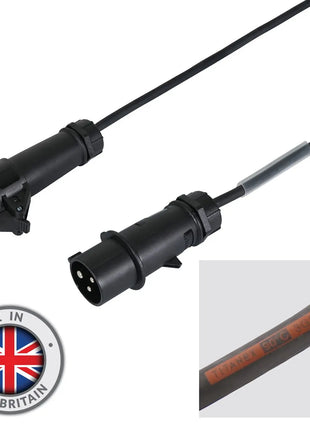 Elumen8 2m 1.5mm 16A Male – 16A Female Cable Mennekes