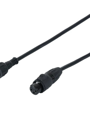 LEDJ 1m Hydralock DMX Male - Seetronic IP XLR 3-Pin Female Cable