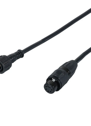 LEDJ 0.5m Hydralock DMX Male – Seetronic IP XLR 5-Pin Female Cable