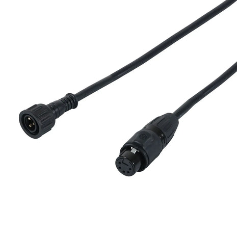 LEDJ 10m Hydralock DMX Male – Seetronic IP XLR 5-Pin Female Cable