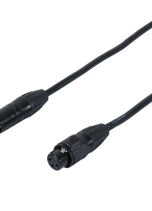 LEDJ 1m Seetronic IP 3-Pin Male XLR – 3-Pin Female XLR DMX Cable