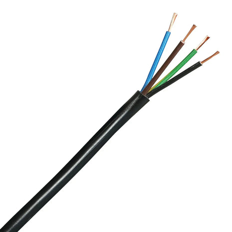 Elumen8 H05VV-F 3184Y 0.75mm 4 Core Cable 100m