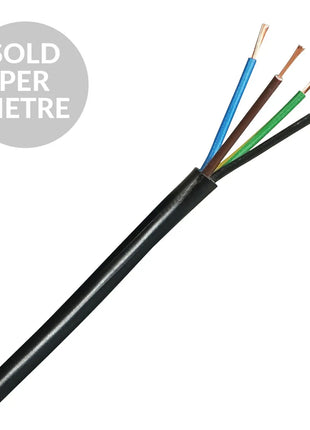 Elumen8 H05VV-F 3184Y 0.75mm 4 Core Cable - Cut Length