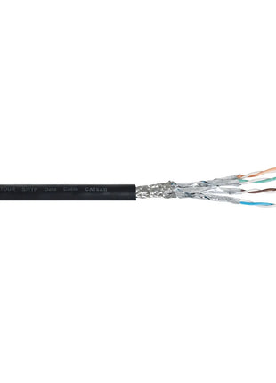 Elumen8 TOUR S/FTP Data Cable CAT6A 100m Drum Black
