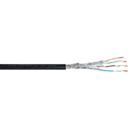 Elumen8 TOUR S/FTP Data Cable CAT6A 300m Drum Black