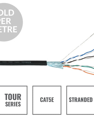 Elumen8 TOUR CAT5E Stranded Core Data Cable CAT5ESTR Cut Length