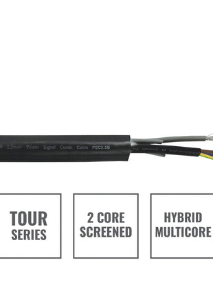 Elumen8 TOUR 2.5mm2 Power Signal Combi Cable PSC2.5B 100m Reel