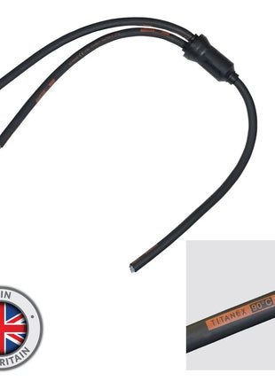 Elumen8 Moulded Y Split 2 Way 1.5m Tails - 6mm 3C Bare Ends