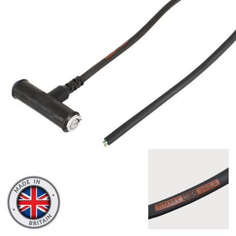 Elumen8 Moulded powerCON Tee to Bare Ends - 3m