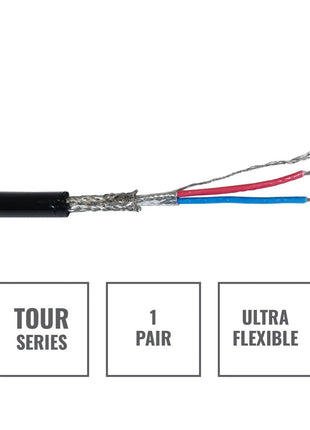 Elumen8 TOUR Screened 1 Pair DMX Cable DMX1PRB-TPU 500m