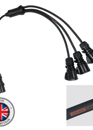 Elumen8 Moulded 3 Way Y Split - 2.5mm 16A PCE Connectors