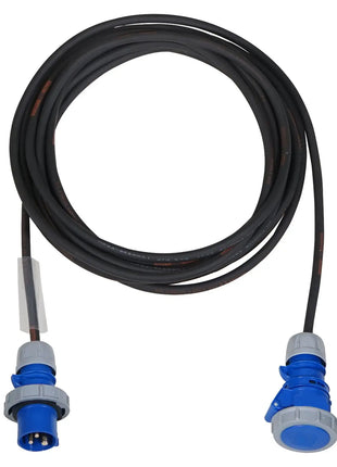 Elumen8 30m 2.5mm IP67 Blue 16A Male - 16A Female Cable